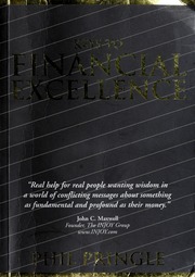 Cover of Keys to Financial Excellence